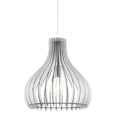 Eglo HanglampTindori 38cm wit hout - 96257