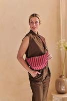 Pip Studio Freya Schoudertas Streep Roze - thumbnail