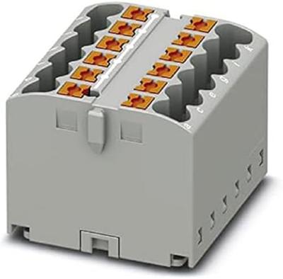 Phoenix Contact 3273416 Verdeelblok 31.2 mm Spanveer Grijs 8 stuk(s) Phoenix Contact 3273416 Verdeelblok 31.2 mm Spanveer Grijs 8 stuk(s)