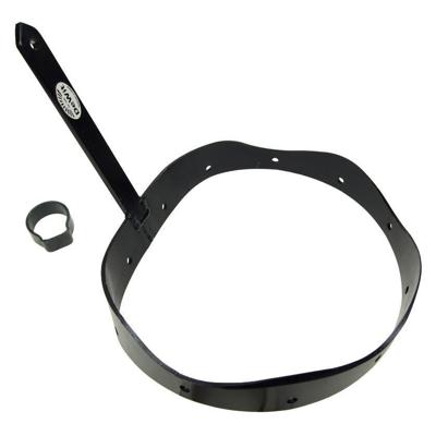 De Wit Baggerbeugel gesmeed blauw ring dewit