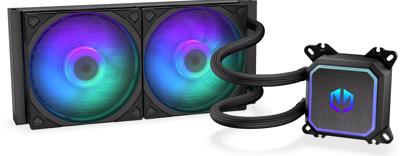ENDORFY Navis F240 ARGB Processor Alles-in-één vloeistofkoeler 24 cm Zwart 1 stuk(s)