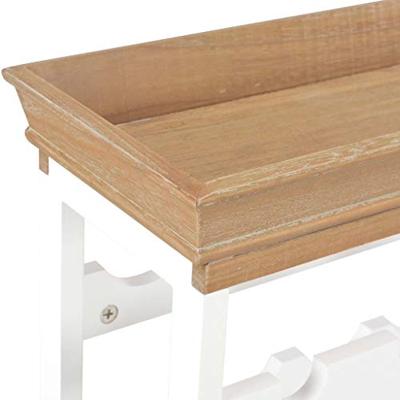 VidaXL Wijnkast 70x22,5x70,5 cm mdf wit VidaXL Wijnkast 70x22,5x70,5 cm mdf wit