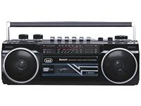 Trevi RR 501 BT Stereo Boombox draagbaar Bluetooth, USB, SD, MP3, zwart - thumbnail