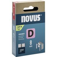 Novus platte draadnieten [1200st] D type 53 F 8 mm - thumbnail
