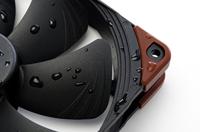 Noctua NF-A14 industrialPPC-3000 PWM PC-ventilator Zwart, Wit (b x h x d) 140 x 140 x 25 mm - thumbnail