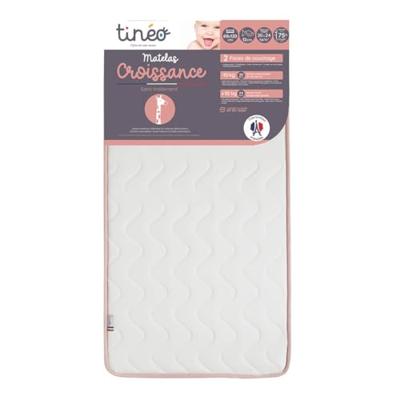 TINO CROISSANCE matras - Schaalbaar - 2 steunzijden: stevig en zacht - 60x120x12 cm