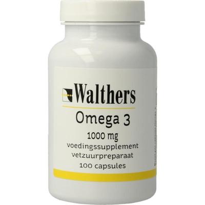 Walthers Omega 3 1000 mg 100 Softgels