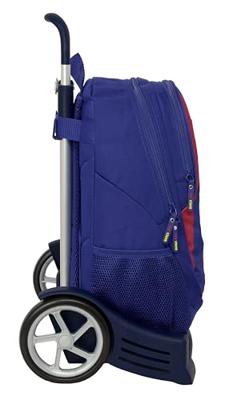 Schoolrugzak F.C. Barcelona Blauw Kastanjebruin 32 x 44 x 16 cm