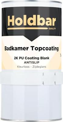 Holdbar Badkamer Topcoating Zijdeglans Antislip 1 kg Holdbar Badkamer Topcoating Zijdeglans Antislip 1 kg