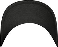 Flexfit FX6277DC Flexfit Wooly Combed Adjustable Cap - Black/Black - One Size - thumbnail