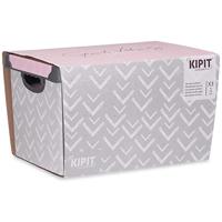 Set van opstapelbare opbergboxen Vibes 3 Onderdelen Plastic - thumbnail