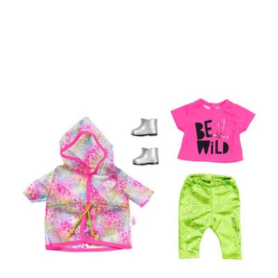 Zapf Creation Baby born Luxe trendy regenboogset 43 cm