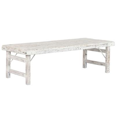 Hoofdtafel Home ESPRIT Wit 148 X 69 X 47 CM