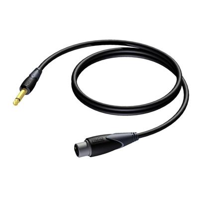 Procab CLA900/3 XLR-Jack microfoonkabel 3m