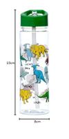 Dinosauria Ecozen Waterfles 550ml Flip Straw - thumbnail