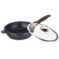 BerlingerHaus hapjespan+deksel 24 granit - thumbnail