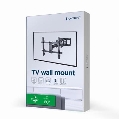 TV muurbeugel 37&apos;-80&apos; (draai- en kantelbaar)