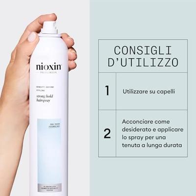 Nioxin Strong Hold Hairspray 300 ml