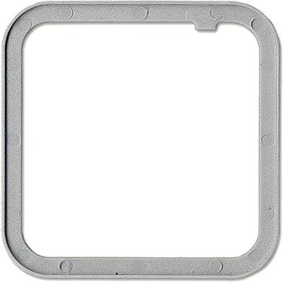 Kindermann 7442000001 montageframe voor multimedia aansluitsysteem, 55 x 55 mm zwart
