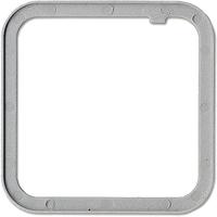 Kindermann 7442000001 montageframe voor multimedia aansluitsysteem, 55 x 55 mm zwart - thumbnail