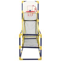 VidaXL Arcade basketbalset met bal en pomp 45x86x127 cm - thumbnail
