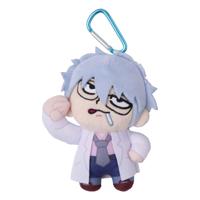 Mr. Ginpachi´s Zany Class x Okawabukubu Youth Plush Keychain Ginpachi Sakata 12 cm - thumbnail