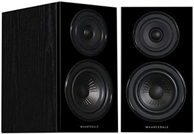 Wharfedale Diamond 12.0 paar passieve plankluidsprekers, zwart