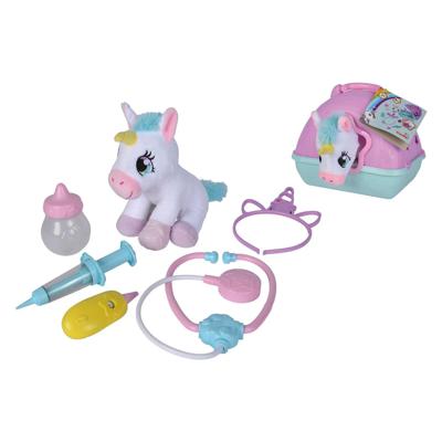 Simba Dierenarts speelset met eenhoorn knuffel Simba Dierenarts speelset met eenhoorn knuffel