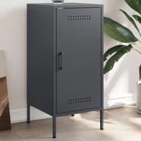 Dressoir 36x39x79 cm staal antracietkleurig - thumbnail