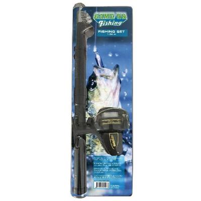 Game on Fishing Tele Werphengel met accessoires, 1,6m