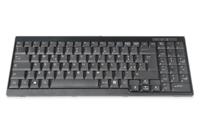 Digitus DS-72000IT KVM-toetsenbord Kabelgebonden QWERTY, Italiaans Zwart - thumbnail