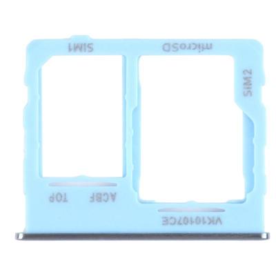 SIM-kaart lade + SIM-kaart lade / Micro SD-kaart lade voor Samsung Galaxy A32 5G SM-A326B (blauw)