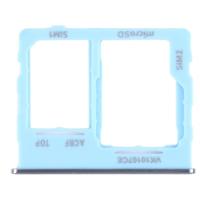 SIM-kaart lade + SIM-kaart lade / Micro SD-kaart lade voor Samsung Galaxy A32 5G SM-A326B (blauw) - thumbnail