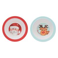 Kerst Schaal Melamine, 400ml - thumbnail
