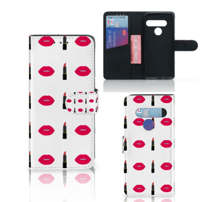 LG G8s Thinq Telefoon Hoesje Lipstick Kiss LG G8s Thinq Telefoon Hoesje Lipstick Kiss