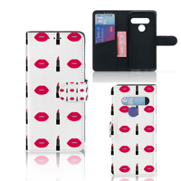 LG G8s Thinq Telefoon Hoesje Lipstick Kiss - thumbnail