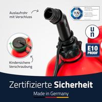 Hünersdorff 805000 PROFI Dubbele jerrycan (l x b x h) 298 x 170 x 362 mm - thumbnail