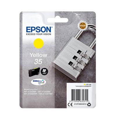 Epson C13T35844020 9.1ml Geel inktcartridge Epson C13T35844020 9.1ml Geel inktcartridge