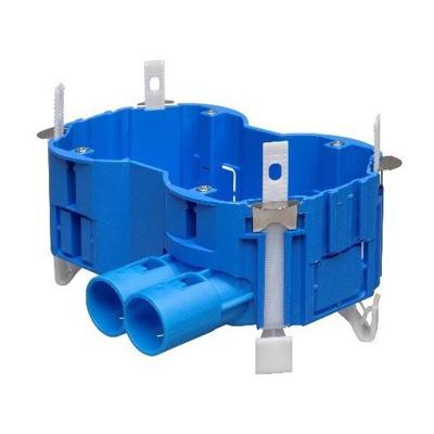 HW252-F holle wanddoos dubbel 50 mm 2x16/19/20mm gipsplaat of houtenwand