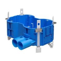 HW252-F holle wanddoos dubbel 50 mm 2x16/19/20mm gipsplaat of houtenwand - thumbnail