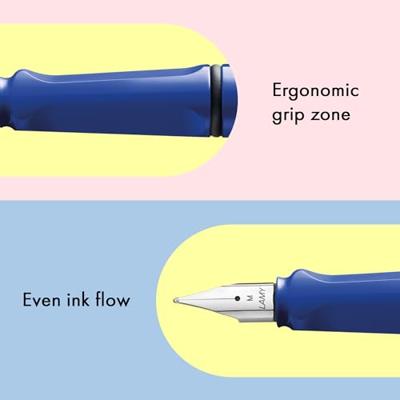 Kalligrafiepen Lamy Safari 014M Blauw