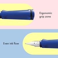 Kalligrafiepen Lamy Safari 014M Blauw - thumbnail