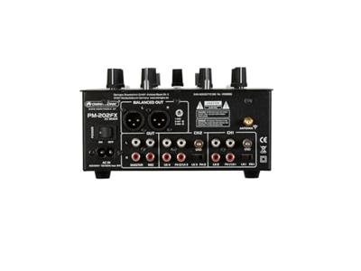 Omnitronic PM-202FX 2-kanaals dj-mixer met filter, FX en Bluetooth