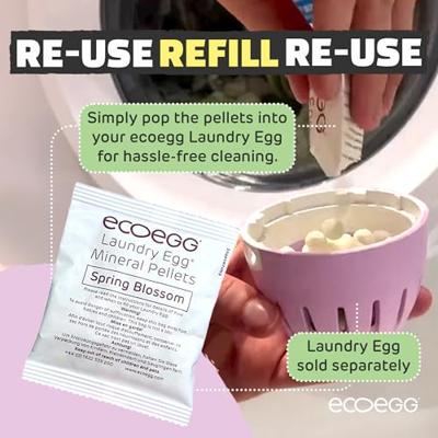 Eco Egg Laundry Egg Refill Pellets Spring Blossom - thumbnail
