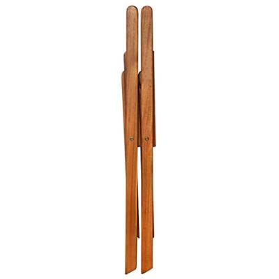 Bistrostoelen 2 st massief acaciahout