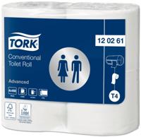 Toiletpapier Tork T4 Advanced 2-laags 493 vel wit 120261 - thumbnail