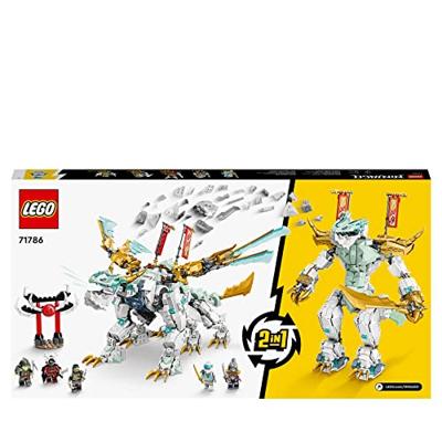 Lego Ninjago 71786 Zanes IJsdraak - thumbnail