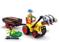 Sluban - traktor met boomstammen - thumbnail