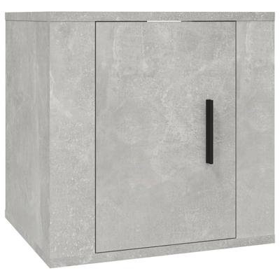 Tv-wandmeubel 40x34,5x40 cm betongrijs Tv-wandmeubel 40x34,5x40 cm betongrijs