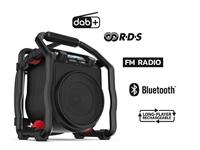 PerfectPro bouwradio - UBOX 400R - bluetooth/DAB+/FM/AUX - IP64 - 230V/batterij - antraciet - thumbnail